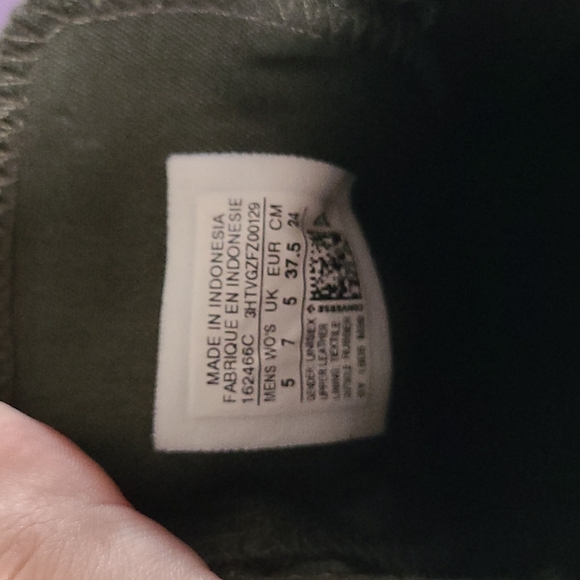 Hunter green suede Converse - Picture 4 of 4